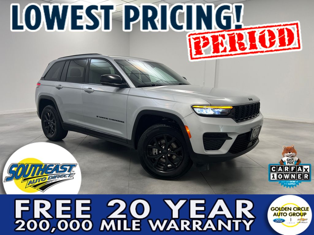 Silver Zynith 2025 Jeep Grand Cherokee Altitude 4WD SUV / Crossover Four-Wheel Drive 8-Speed Automatic
