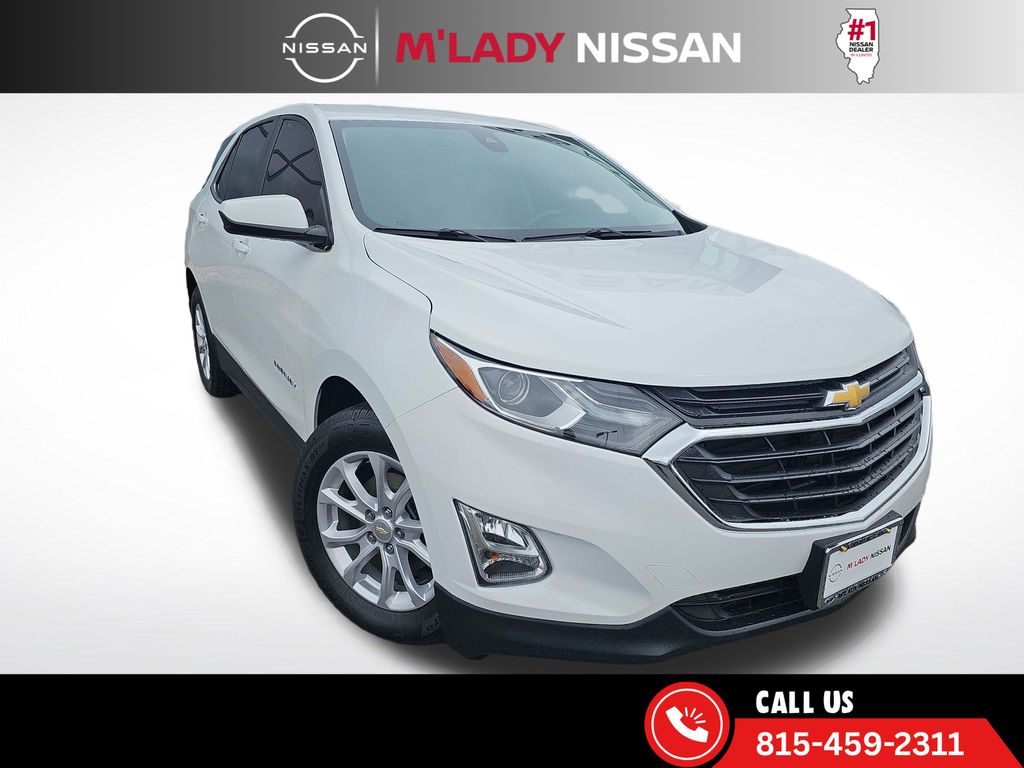 Summit White 2021 Chevrolet Equinox LT FWD with 1LT SUV / Crossover Front-Wheel Drive 6-Speed Automatic Overdrive