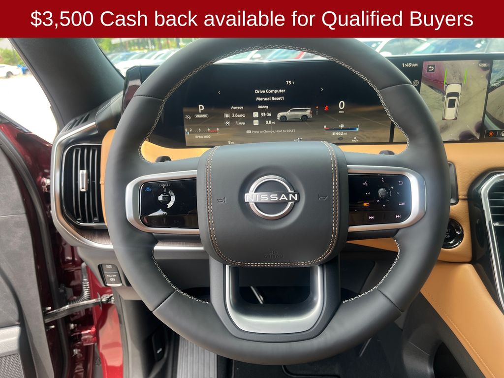 2026 Coulis Red Pearl Nissan Armada Platinum Reserve 4X4 SUV