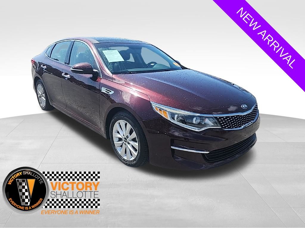 Red (Sangria) 2016 Kia Optima EX Sedan Front-Wheel Drive 6-Speed Automatic