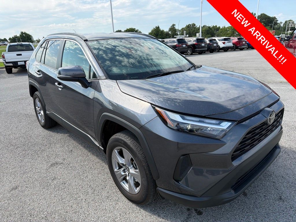 Magnetic Gray Metallic 2025 Toyota RAV4 SUV / Crossover Front-Wheel Drive 8-Speed Automatic