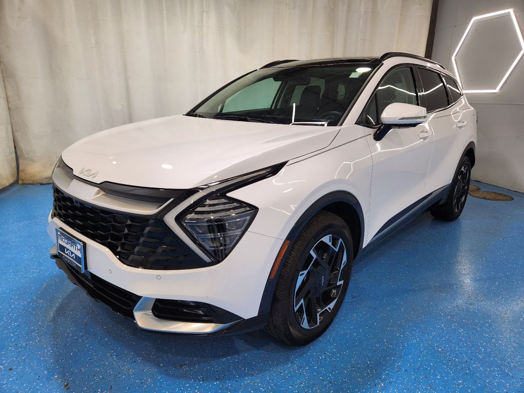 Glacial White Pearl 2025 Kia Sportage SX Prestige AWD SUV / Crossover All-Wheel Drive 8-Speed Automatic