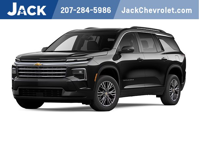 Mosaic Black Metallic 2025 Chevrolet Traverse SUV / Crossover Four-Wheel Drive 8-Speed Automatic