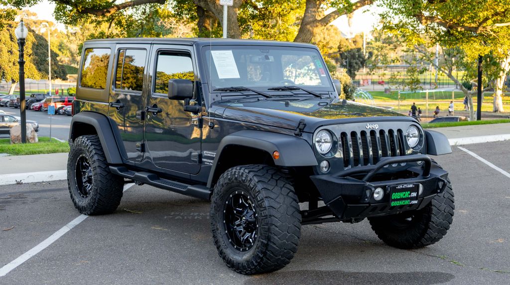 Used 2017 Jeep Wrangler Unlimited Sport 4D Sport Utility