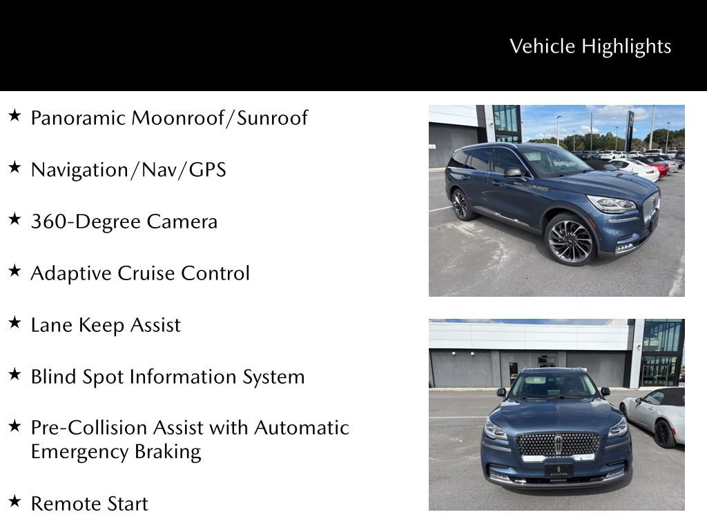 2020 Lincoln Aviator Reserve