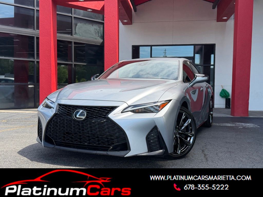 Iridium 2022 Lexus IS Sedan Rear-Wheel Drive 8-Speed Automatic