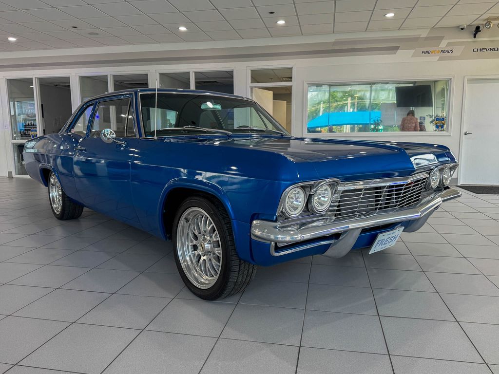 Blue 1965 Chevrolet Bel Air Sedan Automatic