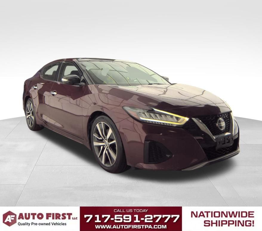Carnelian Red Tintcoat 2019 Nissan Maxima SL FWD Sedan Front-Wheel Drive Continuously Variable Transmission