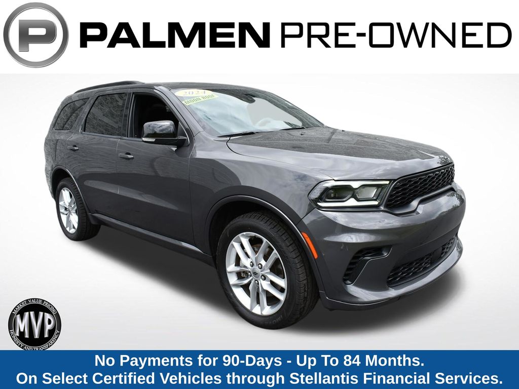 Vapor Gray 2024 Dodge Durango SUV / Crossover All-Wheel Drive 8-Speed Automatic
