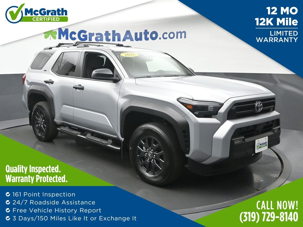 Cutting Edge 2026 Toyota 4Runner SUV / Crossover Four-Wheel Drive 8-Speed Automatic
