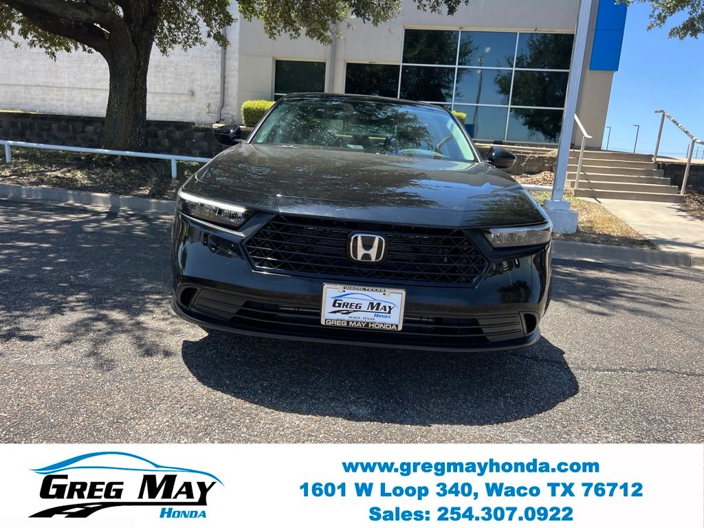 2026 Honda Accord LX Black at Greg May Honda