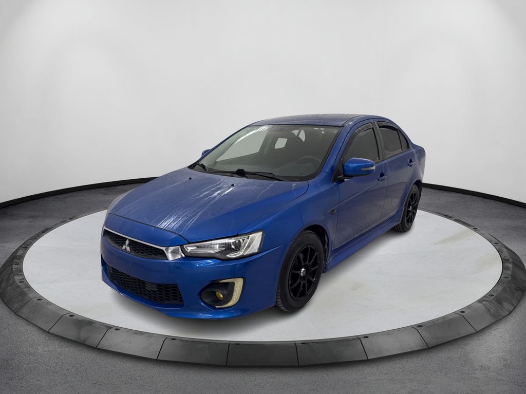 Octane Blue Pearl 2016 Mitsubishi Lancer ES FWD Sedan Front-Wheel Drive Continuously Variable Transmission