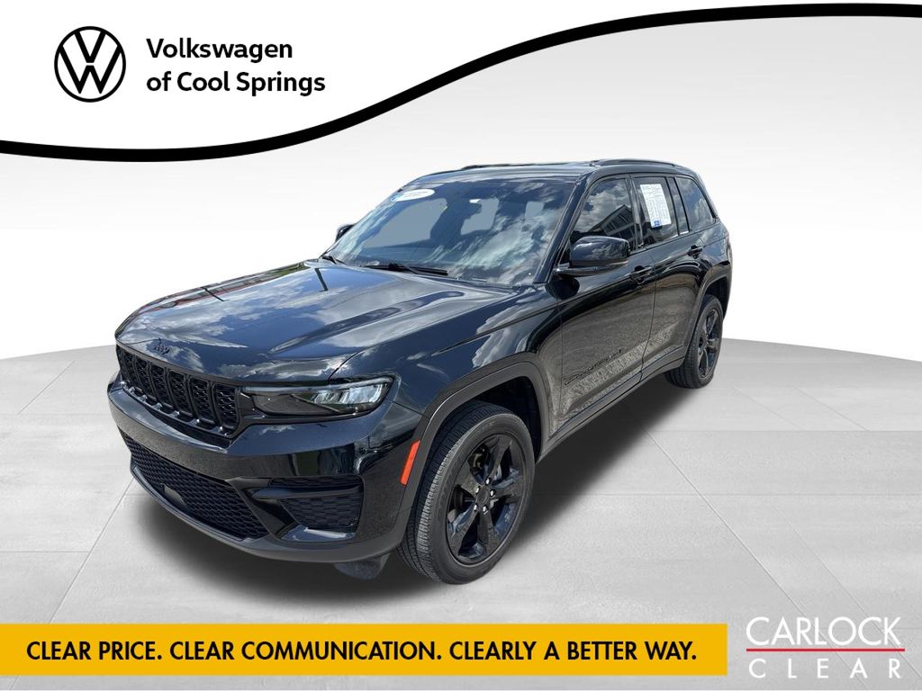 Diamond Black Crystal Pearlcoat 2023 Jeep Grand Cherokee SUV / Crossover Four-Wheel Drive 8-Speed Automatic