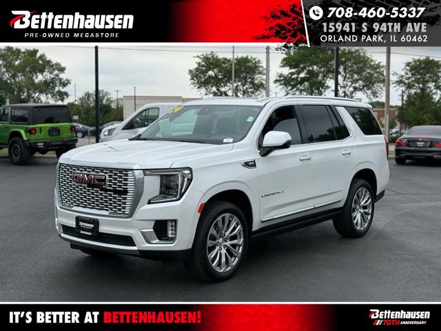White Frost 2024 GMC Yukon Denali 4WD SUV / Crossover Four-Wheel Drive