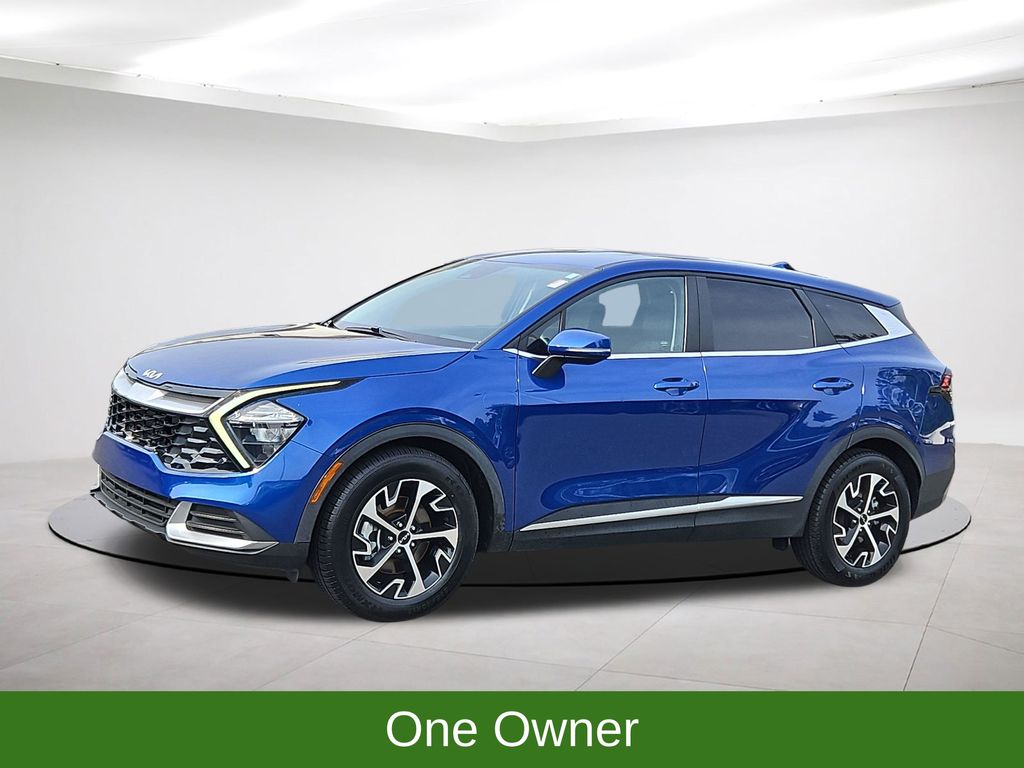 2023 Kia Sportage EX 2WD w/ Nav Blue at Stokes Mazda