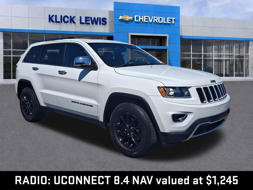 2015 Jeep Grand Cherokee Limited White at Bob Ruth Ford