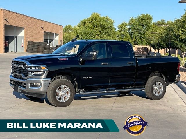 Diamond Black Crystal Pearlcoat 2025 RAM 2500 Pickup Truck Four-Wheel Drive 8-Speed Automatic