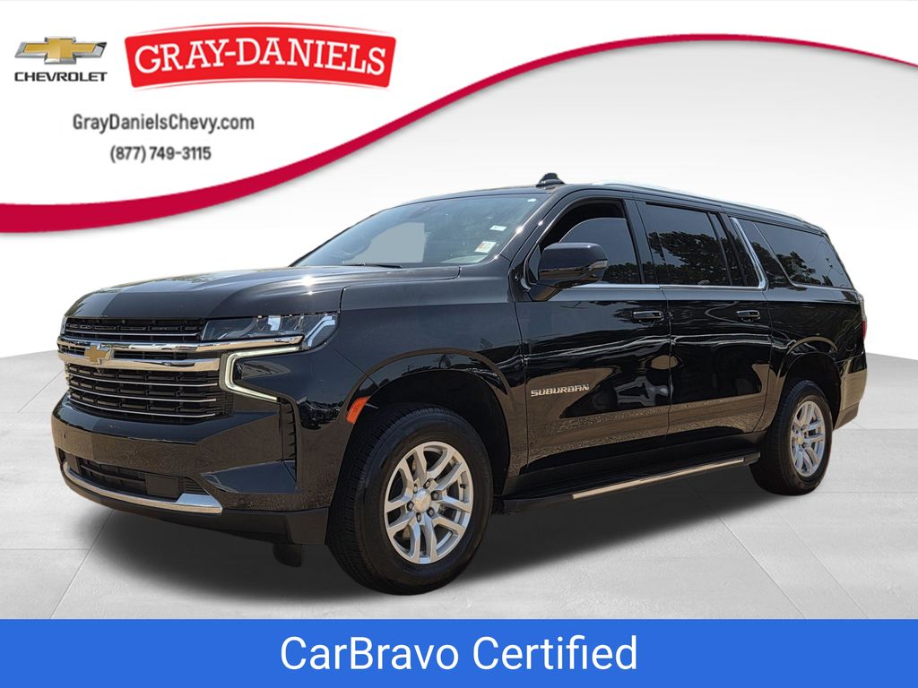 Black 2022 Chevrolet Suburban SUV / Crossover 4X2