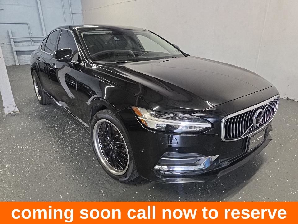 Onyx Black Metallic 2017 Volvo S90 Sedan All-Wheel Drive Automatic