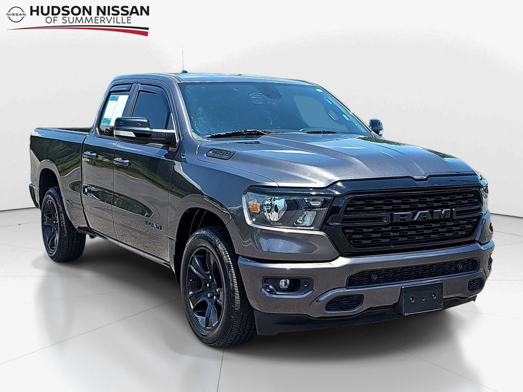 Gray (Granite Crystal Metallic Clearcoat) 2022 RAM 1500 Pickup Truck 4X2 8-Speed Automatic