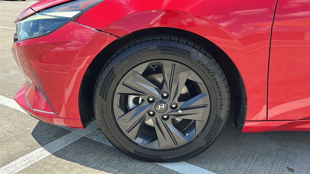 2021 Hyundai Elantra SEL Red at Central Houston Nissan