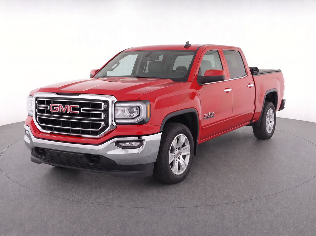 Cardinal Red 2016 GMC Sierra 1500 Pickup Truck 4X2 6-Speed Automatic Overdrive