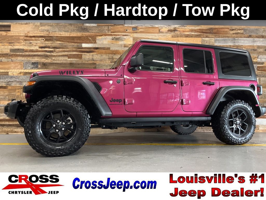 Limited Edition Tuscadero Pearlcoat 2024 Jeep Wrangler SUV / Crossover Four-Wheel Drive 8-Speed Automatic
