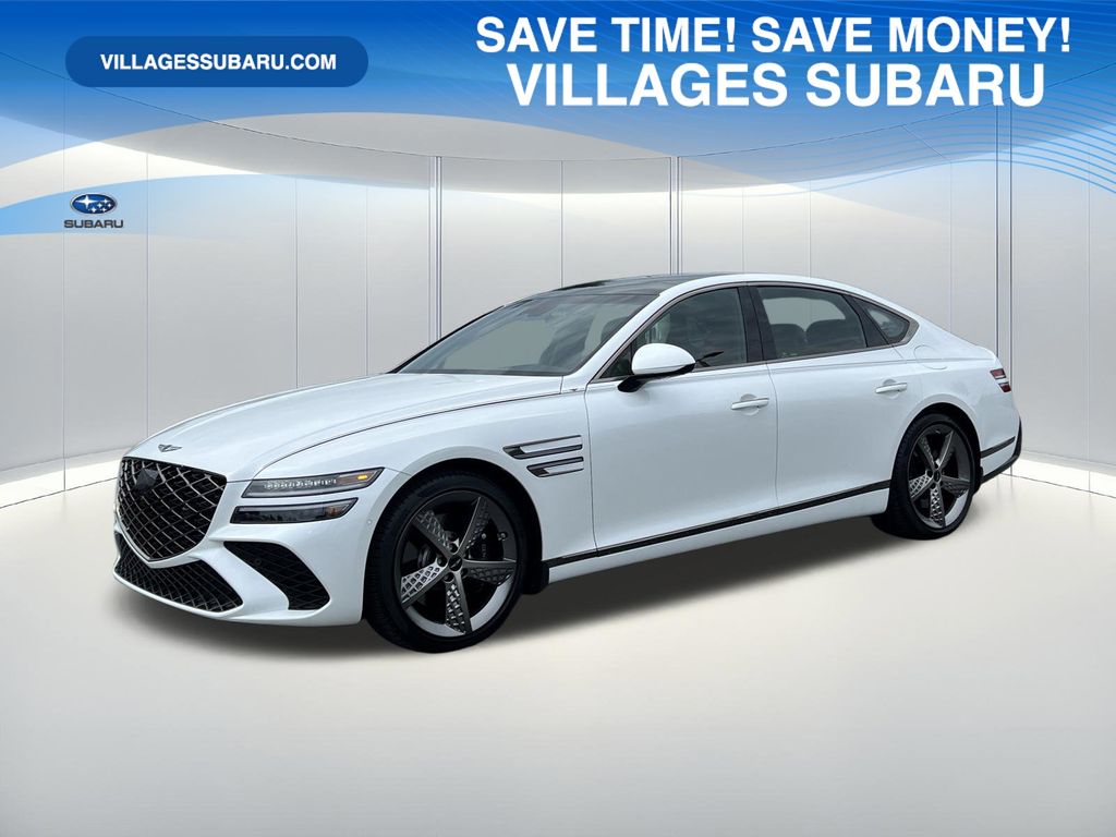White 2026 Genesis G80 Sedan All-Wheel Drive 8-Speed Automatic
