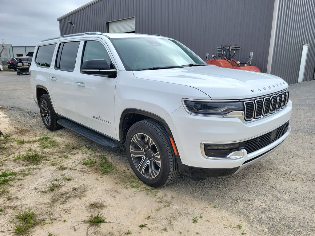 Bright White Clearcoat 2024 Jeep Wagoneer L Series II RWD SUV / Crossover 4X2 8-Speed Automatic