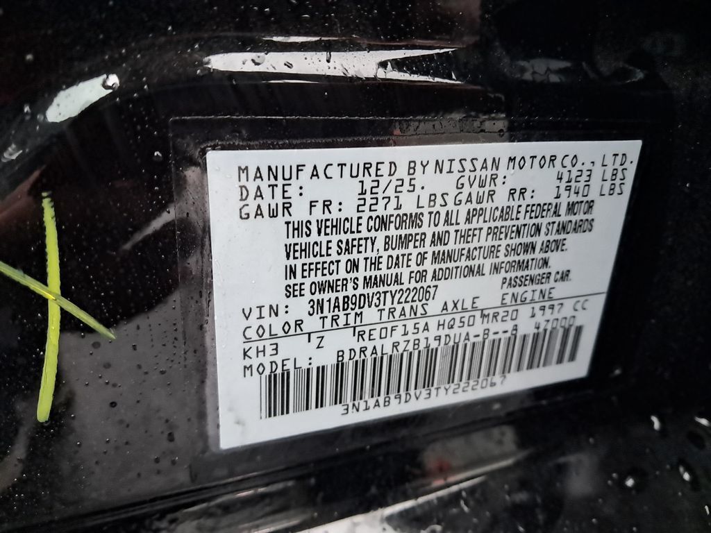 2026 Nissan Sentra SR Black at South Hills Kia