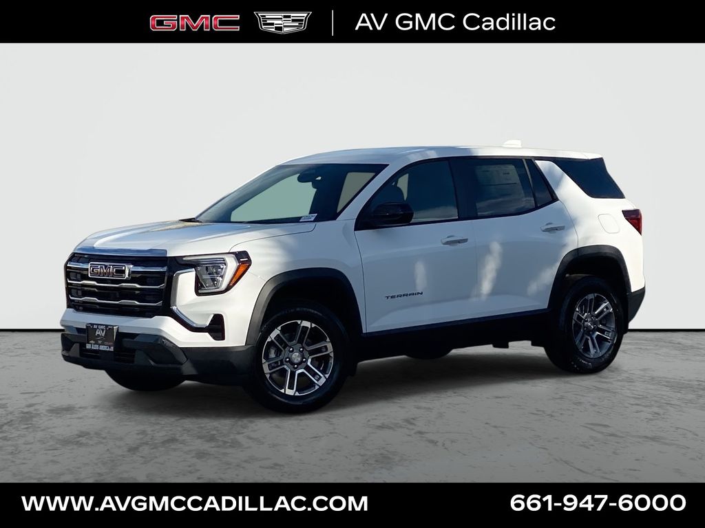 Summit White 2026 GMC Terrain SUV / Crossover Four-Wheel Drive 8-Speed Automatic Overdrive