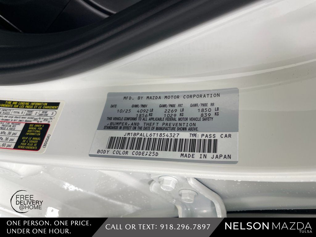 New 2026 White Mazda 2.5 S Preferred image 56