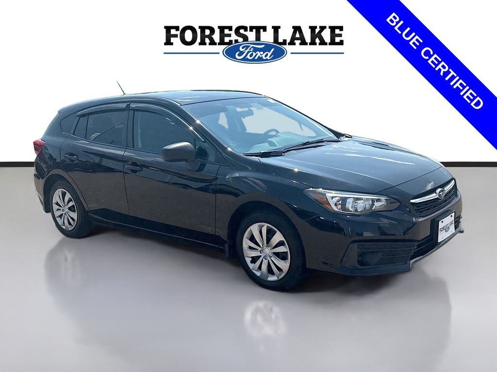 Crystal Black Silica 2021 Subaru Impreza Wagon All-Wheel Drive Continuously Variable Transmission