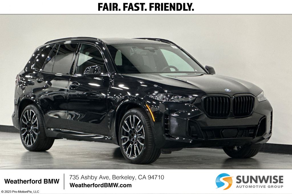 Black Sapphire Metallic 2026 BMW X5 xDrive50e SUV / Crossover All-Wheel Drive 8-Speed Automatic