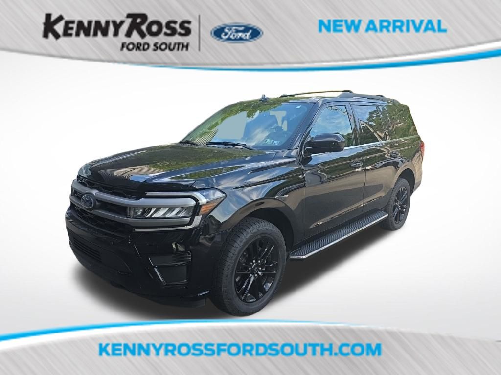 Black Metallic 2023 Ford Expedition SUV / Crossover Four-Wheel Drive Automatic