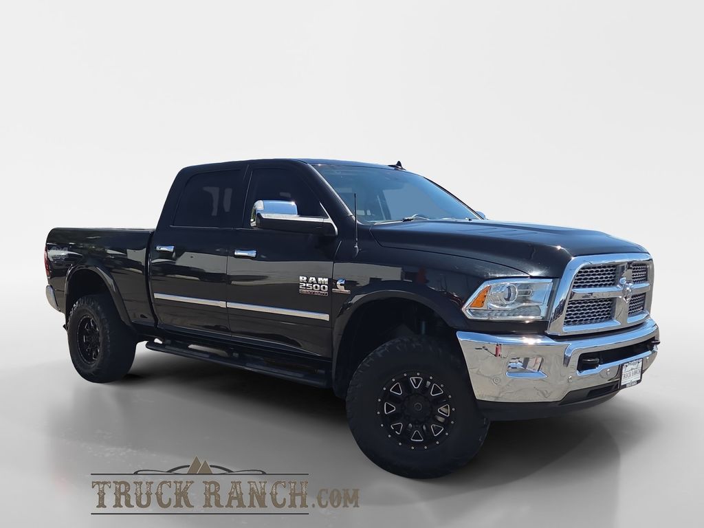 Brilliant Black Crystal Pearlcoat 2017 RAM 2500 Pickup Truck Four-Wheel Drive 6-Speed Automatic