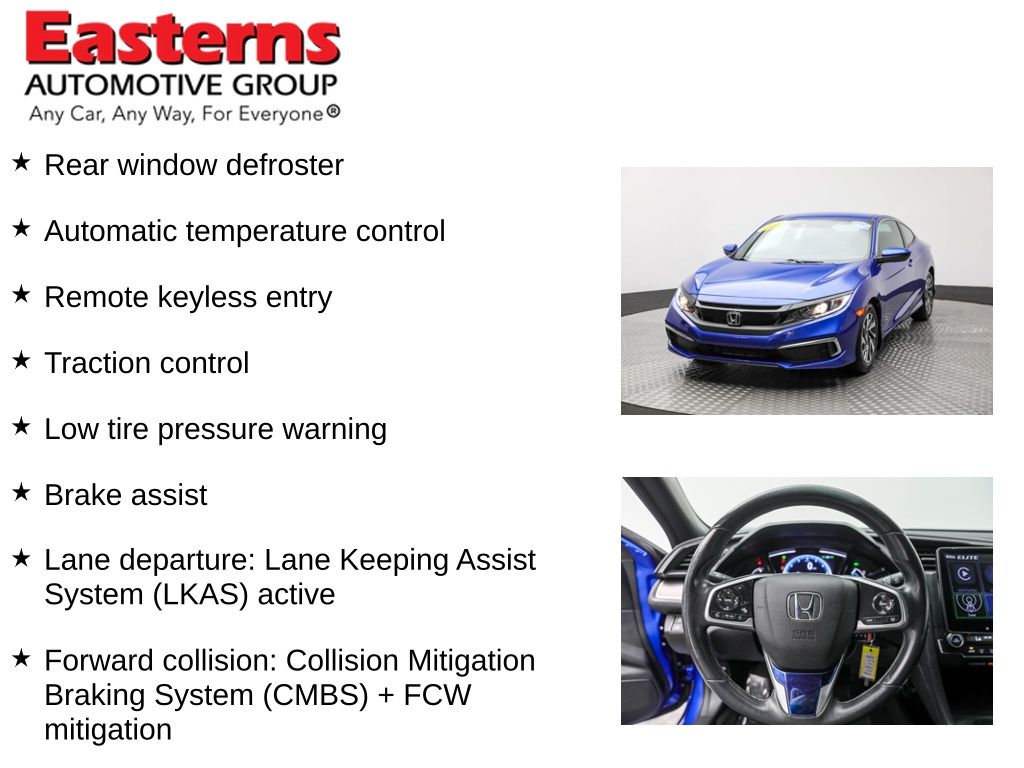 Used 2019 Blue Honda LX image 11
