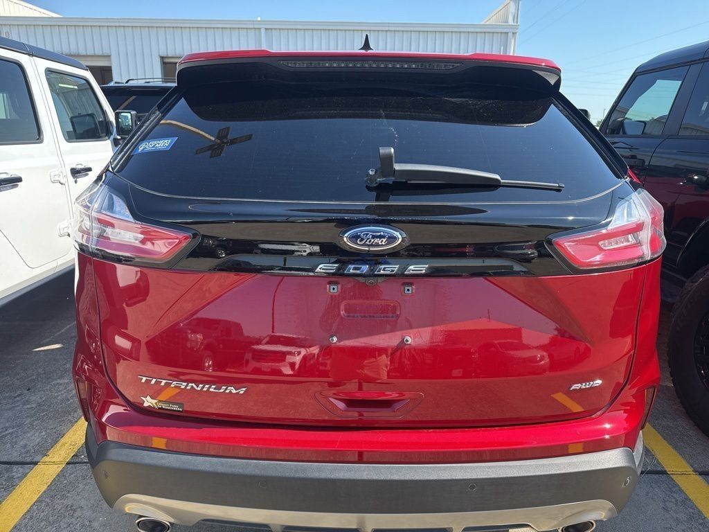 2023 Ford Edge Titanium Red at Classic Elite Chevrolet Sugar Land