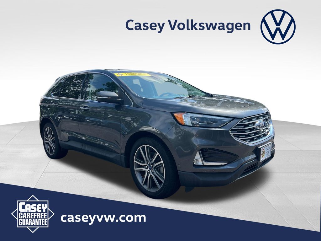 Gray (Magnetic Metallic) 2020 Ford Edge SUV / Crossover All-Wheel Drive 8-Speed Automatic
