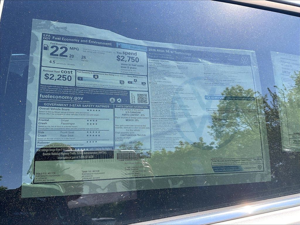 2026 Volkswagen Atlas — photo 17