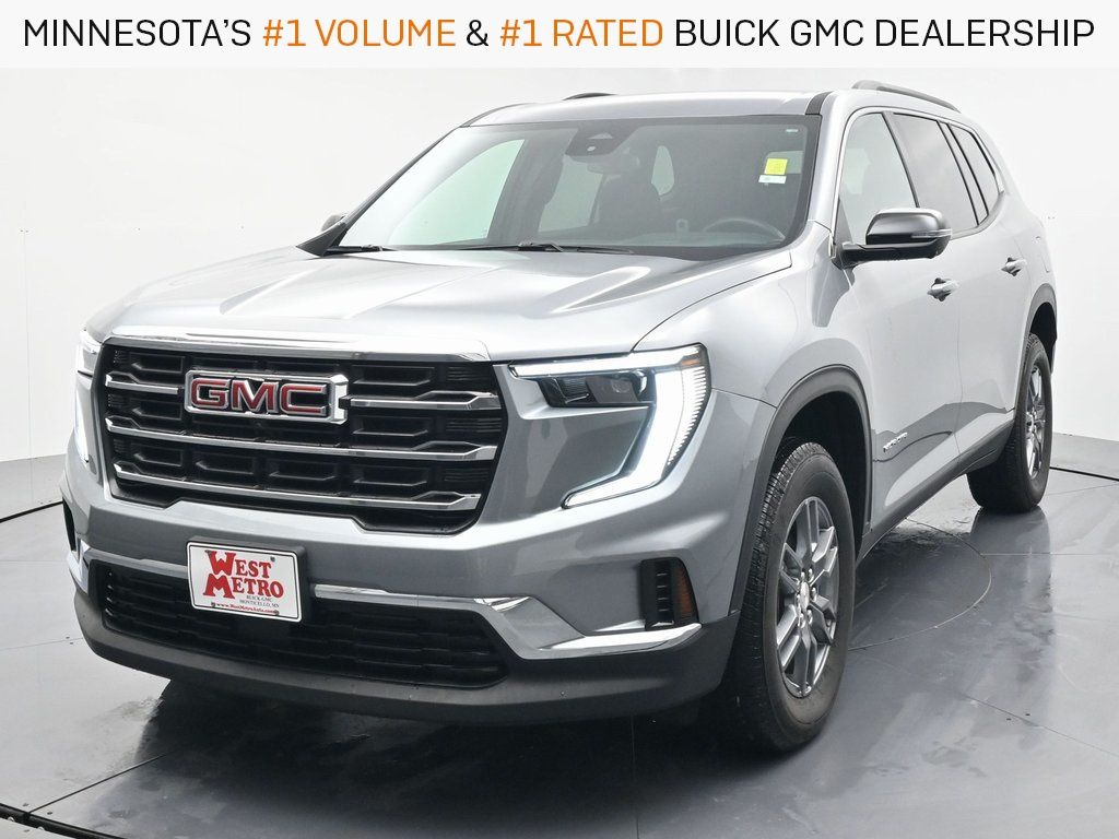 Sterling Metallic 2025 GMC Acadia SUV / Crossover Four-Wheel Drive 8-Speed Automatic