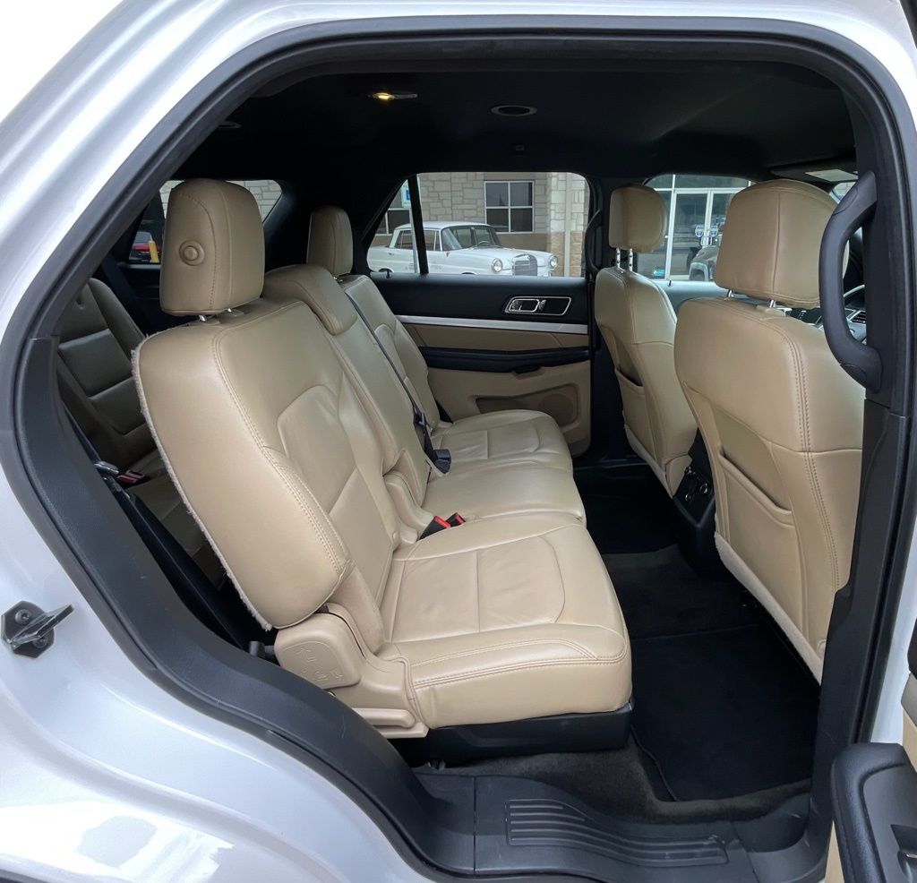 2017 Ford Explorer XLT White at Bayway Chrysler Dodge Jeep Ram