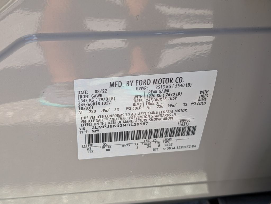 used 2022 Lincoln Nautilus car, priced at $29,500