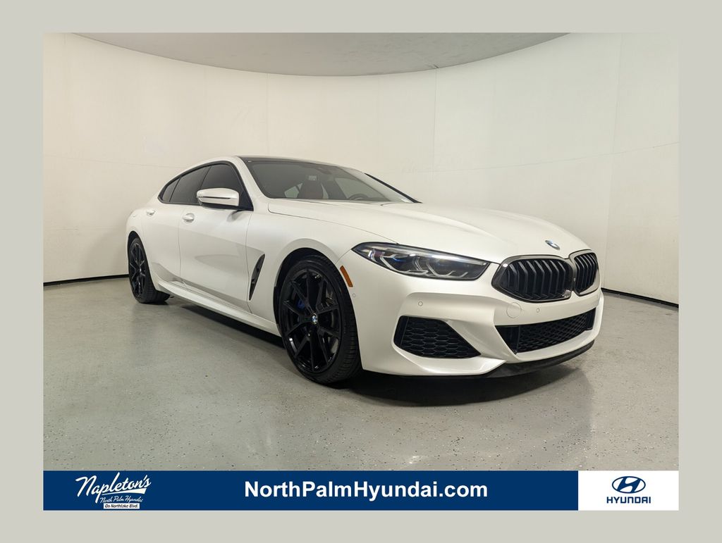 Mineral White Metallic 2022 BMW 8 Series M850i xDrive Gran Coupe AWD Coupe All-Wheel Drive 8-Speed Automatic