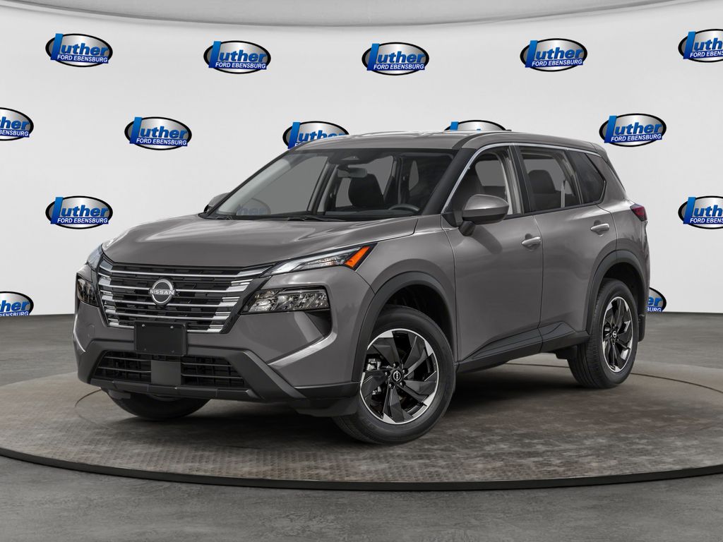2024 Nissan Rogue SV Gray at Auto Express Mitsubishi