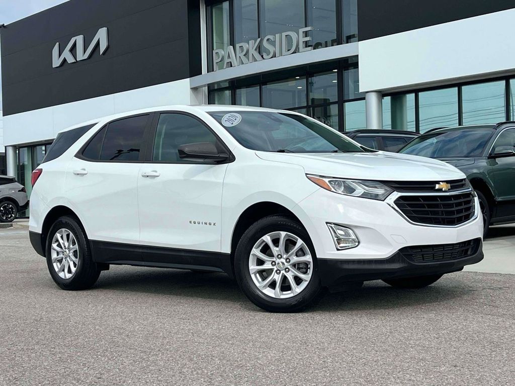 Summit White 2020 Chevrolet Equinox SUV / Crossover Four-Wheel Drive 6-Speed Automatic Overdrive