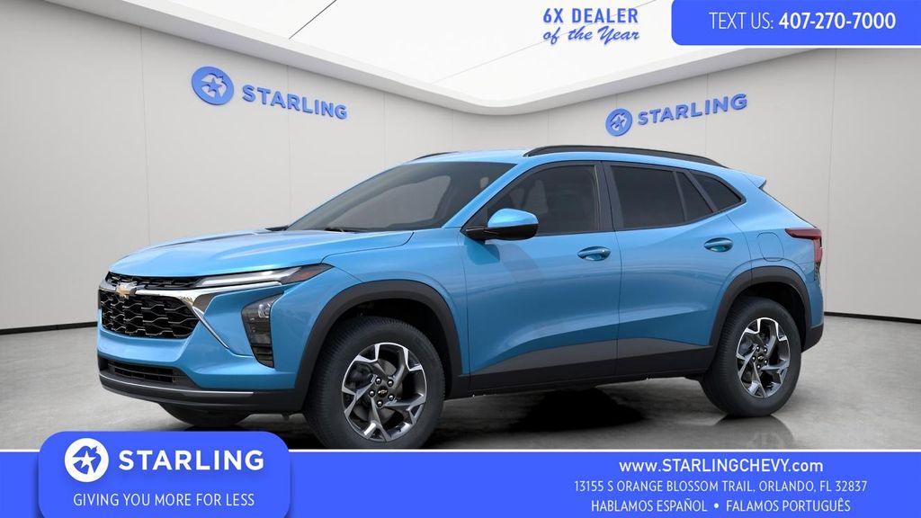 Marina Blue Metallic 2026 Chevrolet Trax SUV / Crossover Front-Wheel Drive 6-Speed Automatic
