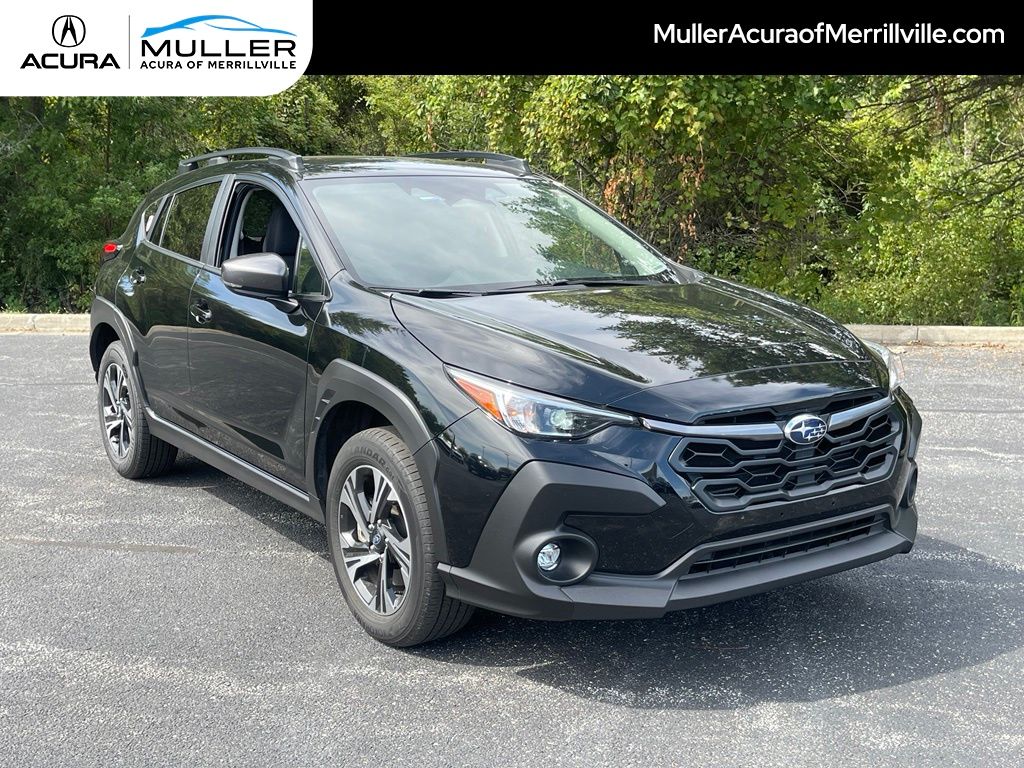 Crystal Black Silica 2025 Subaru Crosstrek SUV / Crossover All-Wheel Drive Continuously Variable Transmission