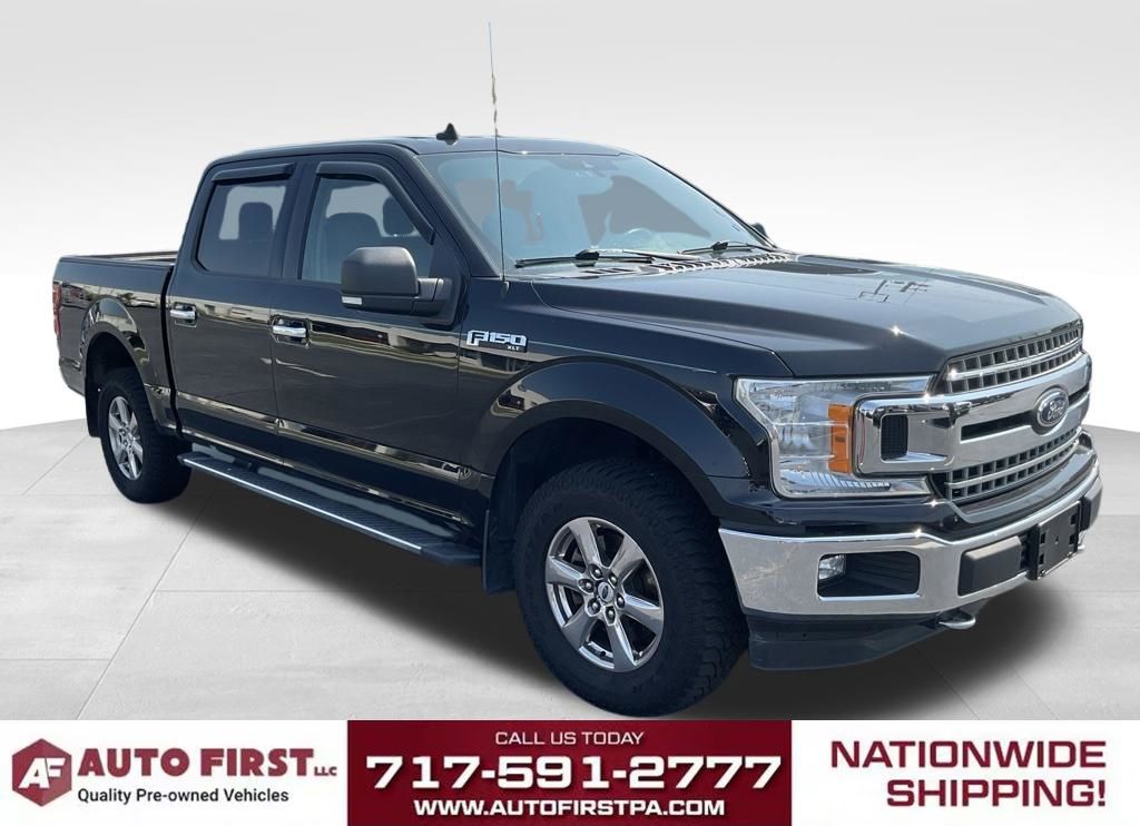 Black Metallic 2020 Ford F-150 Pickup Truck Four-Wheel Drive Automatic