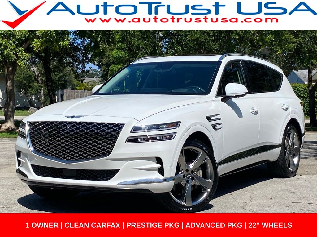 Uyuni White 2023 Genesis GV80 SUV / Crossover All-Wheel Drive 8-Speed Automatic
